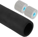 PATIKIL 2"(51mm) ID x 6Ft Pipe Insulation Foam Tube, Pipe Cover Wrap Roll Bar Padding Tubing with Wrapping for Handle Grip HVAC Air Conditioner