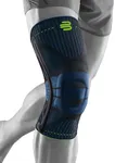 Bauerfeind Sports Knee Support - Knee Brace for Athletes with Medical Grade Compression - Stabilization and Patellar Knee Pad (Black, L)