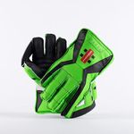 Gray-Nicolls Test Wicket Keeping Gloves - Green (2023) - Adult