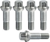 Bapmic 0009905407 Wheel Lug Bolt Stainless Steel for Mercedes-Benz (Pack of 5)