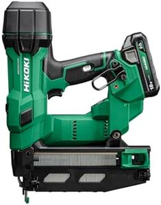 HiKOKI NT1865DSA 18V Brushless 16GA Cordless Finish Nailer – Air-Spring Gasless Drive, Tool-Free Depth Adjustment, LED Light, Sequential & Bump Fire Modes, Bare Unit