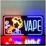 35"x18" Extra Large LED VAPE Sign f