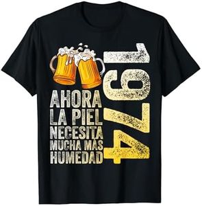 50 cumpleaños 50 años cerveza hombre mujer vintage 1974 Camiseta