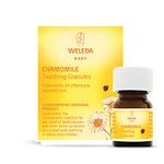 Weleda Teething Granules for Baby with Chamomilla, Baby Teething, Teething Pain, Homeopathic Medicinal Product, Vegan, 15g