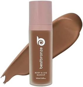 Best Bronze Bombshell Body Makeup - Tattoo Cover Up Makeup & Body Foundation Waterproof - Tattoo Concealer Waterproof for Scars, Varicose Veins Cover Up & Leg Foundation (NW57.5 Deep Natural)