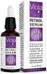 PREMIUM Retinol Serum For Face/Neck/Eyes with Hyaluronic Acid. 8X More Effective, Anti Ageing Retinol Serum for Acne Treatment, Wrinkles, Fine Lines & Sensitive Skin, Hydrate & Brighten your look!