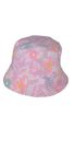 adhyah Reniccaa Kids Cotton Beach Bucket Hats Foldable Outdoor Casual Summer Sun Hat for Kids Girls Cap (Design 2) Beige