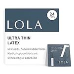 LOLA Ultra Thin Latex Condoms, 24 C