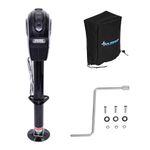 POLESTAR 5000LB Electric Power A- Frame Tongue Jack for Trailer Camper, RV, 12V DC with Hard Wiring