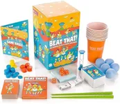 Gutter Games Beat That! Game and Household Objects Expansion Combo Pack [Family Party Game for Kids & Adults]