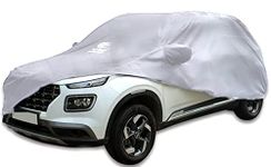 Auto Oprema (Award Winner at INDIA'S Rising Star 2024)® Renualt Triber 7 Seater Silver with Mirror Car Body Cover, Bumper to Bumper Accurately.