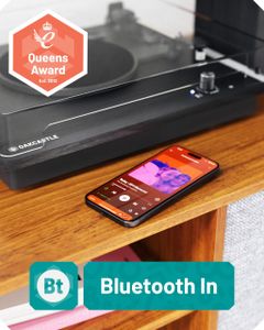 Oakcastle Bluetooth Turntable TT200 – Vinyl Record Player
