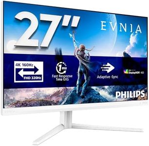 Philips Evnia 27M2N5901A - 27 inch UHD Gaming Monitor, 160Hz 4K / 320Hz FHD Dual Frame, 1ms, IPS, G-Sync comp., HDR400, Ambiglow (3840x2160, 2x HDMI 2.1, DP 1.4, USB-C 65W, USB Hub)
