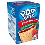 Pop Tarts Unfrosted Strawberry Pouch, 416 g