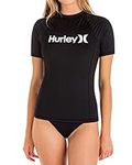 Hurley womens Top Rash Guard Shirt,