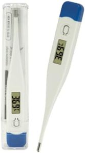 Digital Body Thermometer for Adults and Children, Highly Accurate Oral Baby Thermometers for Fever, Armpit or Rectal Temperature Reading for Babies, Kids and Adults (RED) (BLUE)