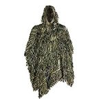 AUSCAMOTEK Ghillie Suit Poncho for 