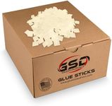 GlueSticksDirect Wholesale® Pan Glue Hot Melt Glue - Bulk High Speed Hot Melt Adhesive Chips for Cool Temperature - Great for Florist & Silk Flower Arrangements - 25 lb.s Bulk - Made in USA