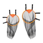 ORIENTOOLS 2 Pack Football Target Goal Net Training Equipment, Soccer Top Bins Target Net Set of 2, Football Goal Target For Improving Shooting, Football Target Net, Easy to Attach and Detach