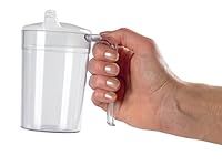 Homecraft Clear Mug, Shatterproof, Drinking Cup, For Eldery, Children or those with Weak Grip/Arthritis