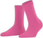 FALKE Women's Cosy Wool Merino Cashmere Socks, Pink (Pink 8462), 5-7.5, 1 Pair