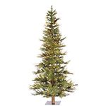 Vickerman Ashland Fir Artificial Christmas-Trees, 6' x 41", Green