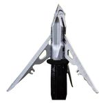 G5 Outdoors Megameat 100 Grain Broadhead 3 Pk, Stainless Steel (MM100)