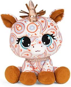 GUND Official, P.Lushes Cute Designer Fashion Collectable Pets Sally Mustang Unicorn Premium Stylish Stuffed Animal Soft Plush, Paisley, 15.2cm Soft Toy For Girls and Boys Aged 3 Years and Up