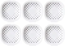6 Pack Fridge Odor Eliminator,Unscented Natural Activated Charcoal Carbon Odor Absorber and Moisture for Refrigerator,Freezers,Coolers, Wardrobe and Shoe