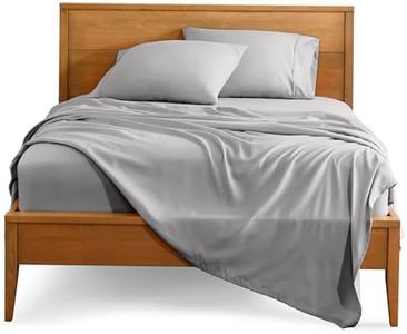 Bare Home Sheet Set - College Dorm Size - 1800 Microfiber Sheets (Twin XL, Light Grey)