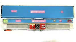 White Tiger Knit Wool Knitting Machine for Home | Economic Manual Model | Durable Stainless Steel | Create Caps, Hats, Shawls, Scarves & More | Accessory Kit Included