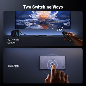 UGREEN HDMI 2.1 Switch 3x1 – 8K Ultra HD Multi-Device Selector