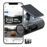 THINKWARE F70 PRO Dash Cam, 1080P Full HD WiFi Dashcam for Car Camera, Compact Design, Super Night Vision, G-Sensor, Smart Parking Mode, Safety Camera Alert, Integrated Thermal Protection