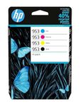 HP 953 CMYK Original Ink Pack of 4