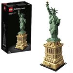 LEGO Architecture Statue of Liberty Model Kit for Adults to Build, Collectable New York Souvenir Building Set, Gift Idea for Women, Men, Her or Him, Home Decor, Creative Activity 21042