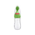 Fisher-Price Squeezy Silicone Food Feeder, Green, 125ml