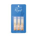 D'Addario Woodwinds - Royal Alto Saxophone Reeds - Alto Sax Reeds with Strong Spine - Alto Saxophone Reeds - Great for Classical or Jazz - Strength 1.5, 3-Pack