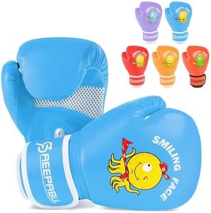 SAEEPABUL Boxing Gloves for Kids, 4oz, Sky Blue