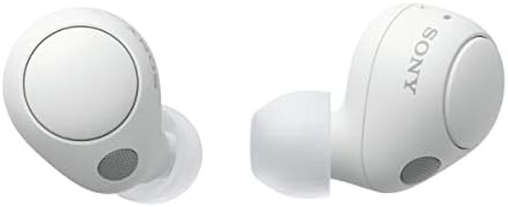 Sony WF-C700N Noise Cancellation Bluetooth Earbuds with Mic, TWS, Up to 20Hrs Battery, Adaptive Sound Control- White