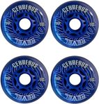 Alkali Revel Blue Indoor X-Soft 74A Roller Inline Hockey Wheels (59mm)