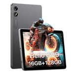 UMIDIGI 10 inch Android 13 Gaming Tablet with Helio G 99 Octa Core Processor 16GB (8+8Extend) RAM & 128GB (up to 1TB) ROM, 4G LTE Tablet with Dual SIM Card Slots GPS Bluetooth Cellular and WiFi