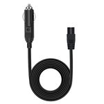 Hoembpn Car Refrigerator Power Cord Cable 2m,12V Car Cooler Cool Box Mini Fridge Lead Cable Plug Power Adapter Extension Cord for Cigarette Lighters, Electric Automotive Refrigerators