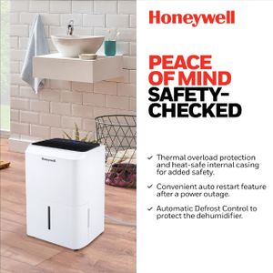 Honeywell 12L Dehumidifier – Compact Home Moisture Removal