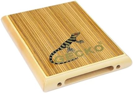 Travel Cajon Box Drum, Wooden Percussion Musical Instrument, Basic Cajon with Adjustable Strings and a Carrying Bag.