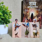 RufaStories Hindi Literature Theme Magnetic Bookmark | Gift for Readers & Book Lovers | Set of 3