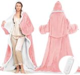 Wearable Heated Blanket with Foot P