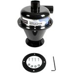 VPC Quick Click Dust Collection Cyclonic Separator for Wet/Dry Shop Vacuums | Black