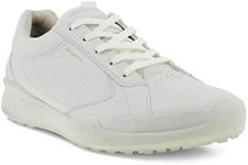 ECCO Men's Biom Hybrid Original Hydromax Water Resistant Golf Shoe, White, 7-7. 5