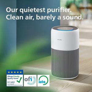 Philips 2200 Air Purifier – HEPA Filter, Large Room Coverage