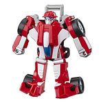 Transformers Playskool Heroes Rescue Bots Academy Heatwave The Fire-Bot Converting Toy, 4.5-Inch Action Figure, Toys for Kids Ages 3 and Up